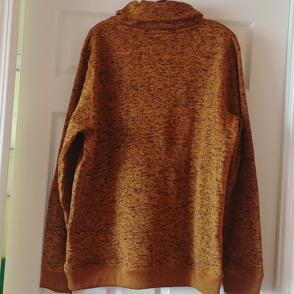 NWT SWEATER, RUSTY/BLACK COLOR, SIZE XXL - Picture 5 of 8